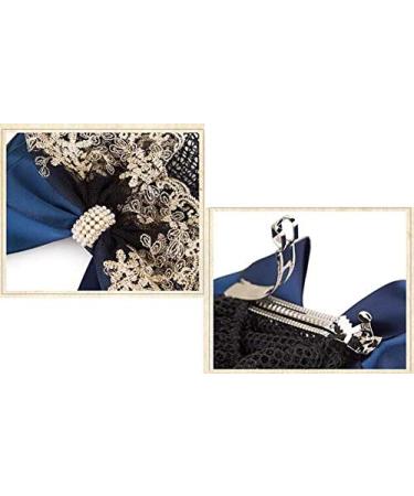 Vasana Hair Network for Women & Girls - Lace Pearl Crystal Hair Accessories | Perfect for Nurses & Bank Workers - Shop Now! - Buy Online on GoSupps.com