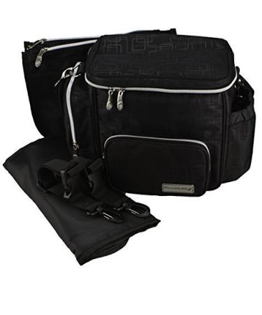 Knuddelstuff Winslow Baby Changing Bag Black