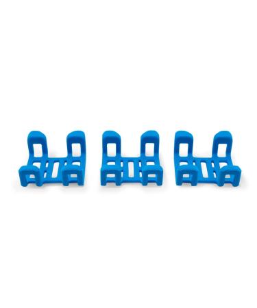 Tractive Dog Rubber Clips, Blue 2.8 cm