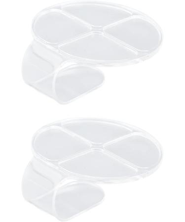 Nail Art Palette - High Transparency Mixing Tray for Acrylic Makeup & Painting | Best Nail Art Supplies - Buy Online on GoSupps.com