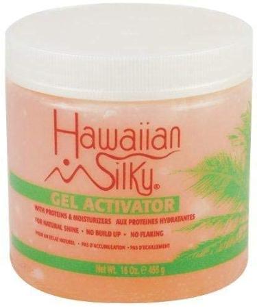 Hawaiian Silky Gel Activator 16oz Pink - Moisturizing Hair Gel - Buy Online on GoSupps.com