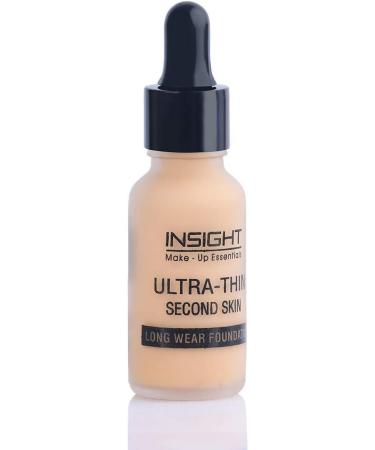 Inns-sight Cosmetics Ultra-Thin Second Skin Long Wear Liquid Foundation | Waterproof Full Coverage Long Lasting | Light Oil Free Face Makeup| 20ml(FD28-03) - Buy Online on GoSupps.com