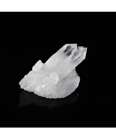 Natural White Quartz Crystal Cluster Clear Quartz Specimen Stone Crystal Point Specimen Home Decoration ningxiao (Size : 70-100g) - Buy Online on GoSupps.com