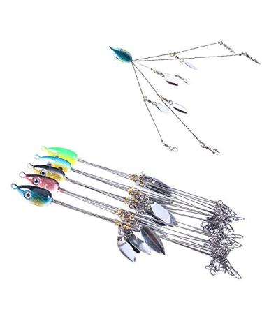 Alabama Umbrella Rigs Fishing Rigs Lure for Fishing Bass Bait Lure 18cm 8in16g 1/2OZ Fishing Bait Rigs 5pcs