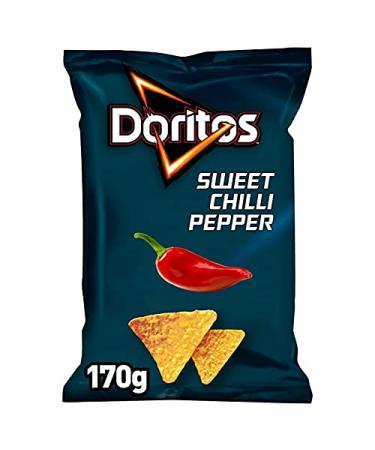 DORITOS - Sweet Chili Pepper 170G - Pack of 4 - Special Offer