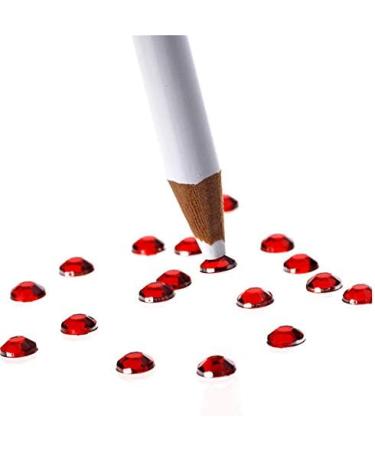 Gsrimgratoe Nail Art Decoration Rhinestone Nail Irregular Beads for Nail Manicure 3D Art Decoration Tip Drill Pen Set with Tweezers 8 Pieces - Buy Online on GoSupps.com