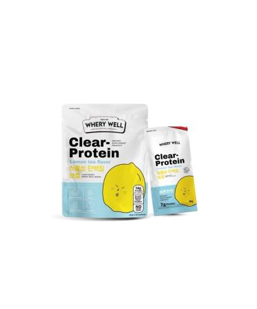 Generic WHERY WELL Clear Protein lemon tea 14g.x 30 sachets