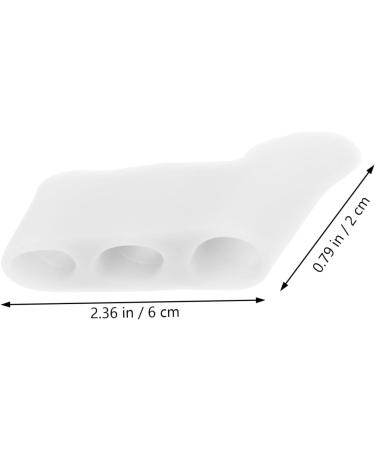 Silicone Toe Stretchers 24 Pcs - Pinky Straightener Sleeves & Gel Separators - Buy Online on GoSupps.com
