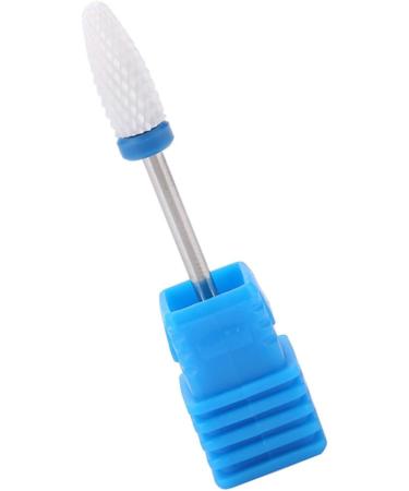 Nail Drill Bits Holder Manicure Tool Comfortable Touch Suitable for Sanding for Home Salon Shop (Corn head M) - Buy Online on GoSupps.com