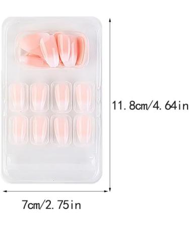 dijiusidy False Nail Perfect Matching Simple to Wear Fingernail Full Coverage Press Type Strong Viscosity Adjustable Paster Type 25 F741 Type 25 F741 - Buy Online on GoSupps.com