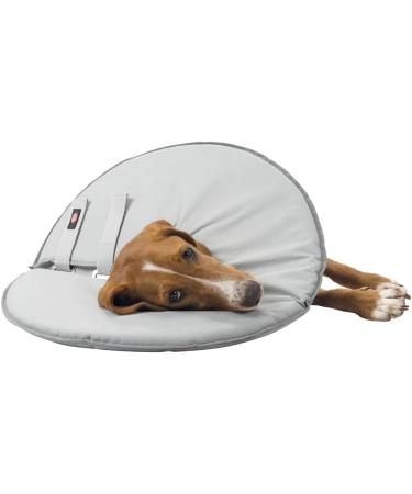 Trixie 19425 Protective Collar - L: 46-49 cm | Adjustable Grey Pet Collar for Comfort & Safety - Buy Online on GoSupps.com