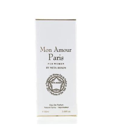 META-BOSEM Mow Amour Paris Women Fragrance Collection Eau de Parfum Natural Spray Eiffel Classic Bottle Perfume for Ladies Floral Fresh Scent Casual and Formal Use 3.4 Fl Oz - Buy Online on GoSupps.com