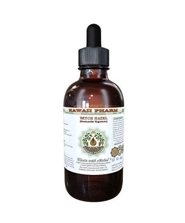 Witch Hazel Alcohol-Free Liquid Extract  Witch Hazel (Hamamelis Virginiana) Dried Leaf Glycerite 2 oz 4 Fl Oz (Pack of 1)