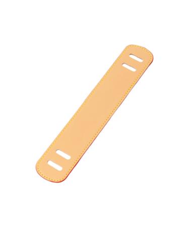 Generic Leather Shoulder Strap Pad Padding Attachment PU Leather Bag Strap Pad for Tote Khaki S