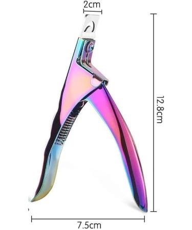 Nail Cutter Professional Nail Clippers Straight Edge Acrylic Nail Clipper Tips Manicure Cutter Guillotine Cut False Nails (Color : C4) - Buy Online on GoSupps.com