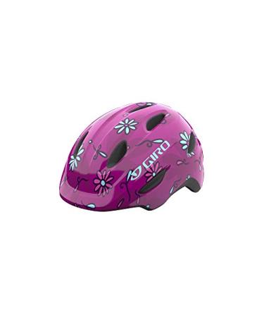 Giro Scamp Youth Recreational Cycling Helmet Pink Street Sugar Daisies (Discontinued) X-Small (45-49 cm)