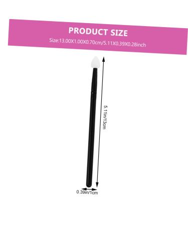 NOLITOY 3pcs Eyeshadow Brush Set - Makeup Sponge Applicators for Travel | Disposable Glitter & Blush Applicators - International Shipping Available - Buy Online on GoSupps.com