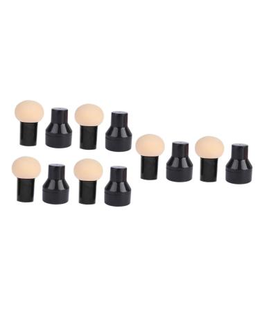 FRCOLOR 12 Pcs Mushroom Head Makeup Sponges - Velour Beauty Puffs for Flawless Foundation Application | International Shipping Available - Buy Online on GoSupps.com