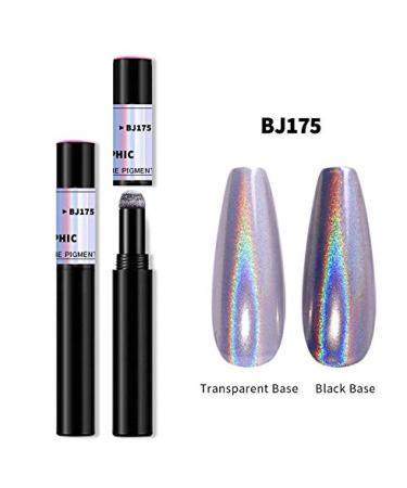 XICHEN Chrome Air Cushion Nail Powder Pen - 5 Colors Set | Holographic Mirror Effect Manicure Tool for Laser Gold & Silver Nails - Buy Online on GoSupps.com