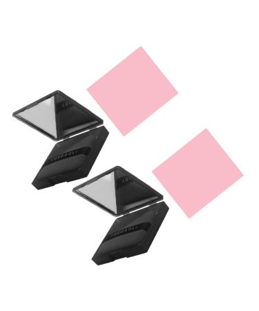 FOYTOKI 2 Sets Oil Absorbing Paper with Puff Paper for Oil Absorbing Oil Absorbing Tools Facial Oil Cleaning Paper Cleaning Tissue Face Oil Absorbing Paper Oil Control Facial Tissue