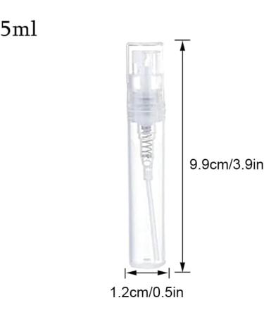 kawehiop 20pieces Refillable And Eco-friendly Mini Empty Spray Bottle For Easy Application Of Essential Oils Glass Easy - Buy Online on GoSupps.com