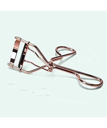 Eyelash Curler Electroplated Metal Lash Curler with Silicone Refill Pad Special Spring Makeup Curling Tool Creative and Exquisite Workmanship Attractive processing - Buy Online on GoSupps.com