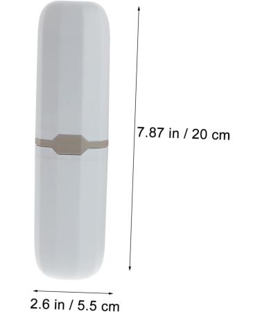 Homsfou Prosthesis Brush Cover Travel Storage Box Toothbrush Holder & Capsule for International Shipping - Buy Online on GoSupps.com