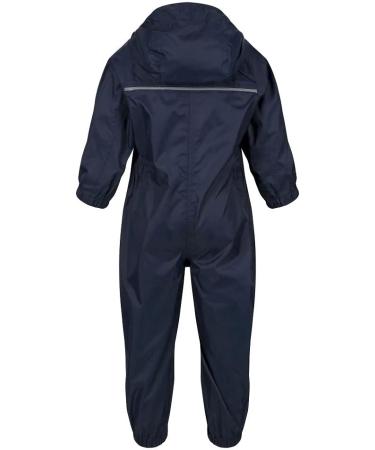Regatta Kids Puddle Iv All-in-One Suit - Navy (48-60 months) | Unisex Waterproof Overall - Buy Online on GoSupps.com