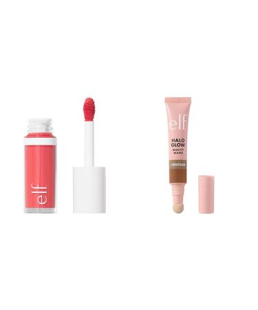 e.l.f. Camo Liquid Blush Long-Lasting Liquid Blush For High-Pigment Colour Creates A Soft & Halo Glow Contour Beauty Wand Liquid Contour Wand For A Naturally Sculpted Look