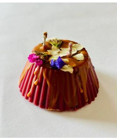 Witch Ritual Candle for Women's Happiness and Prosperity Dark Red 90321-0001294