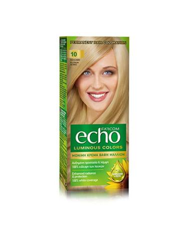 FARCOM Echo hair color with natural olive extract and vitamin C 60ml (10 extra light blonde)
