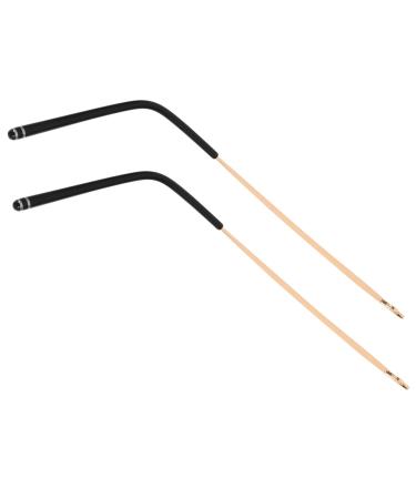Wofashpuret 1 pair of brilliant parts spare parts for glasses glasses B gel replacement glasses arms Legs Brillen repair set Replacement glasses frame Universal glasses bricks Suite Temple Metal Golden 13.20x0.30cm