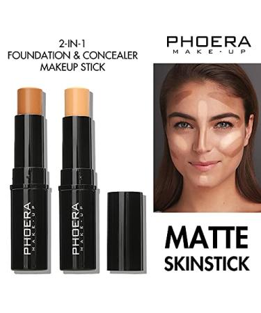 MISKEEN Waterproof Concealer Stick Highlighter Pen for Eyes and Dark Circles - Full Coverage Contour Makeup (207 SUEDE) - Buy Online on GoSupps.com