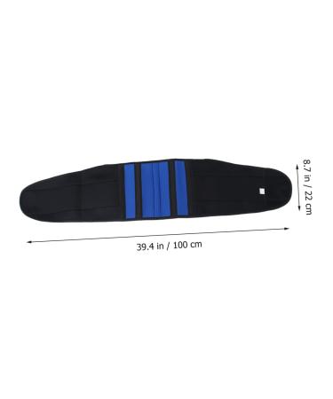 Breathable Back Strap Sports Waist Support - Lumbar Brace & Fitness Protection Belt for Running - M Black - Buy Online on GoSupps.com