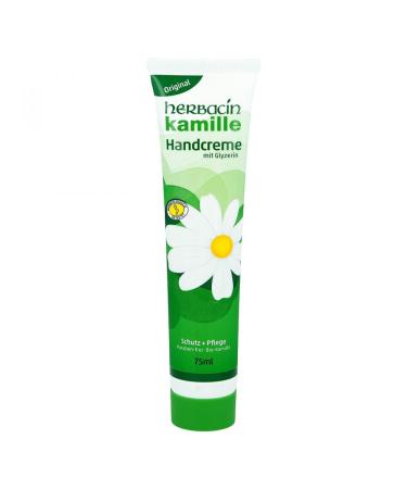 Herbacin chamomile hand cream original tube 75 ml 75 ml (1 pack)