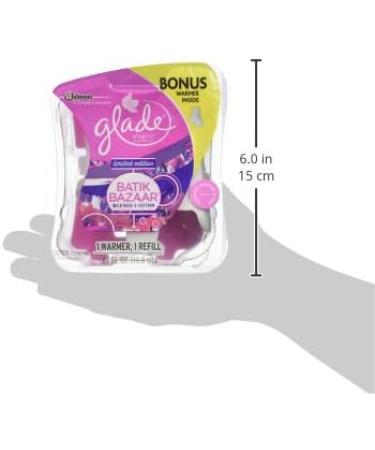 Buy Glade Plugins Scented Oil Air Freshener Starter Kit - Batik Bazaar 0.67 Fl Oz | International Shipping Available - Buy Online on GoSupps.com