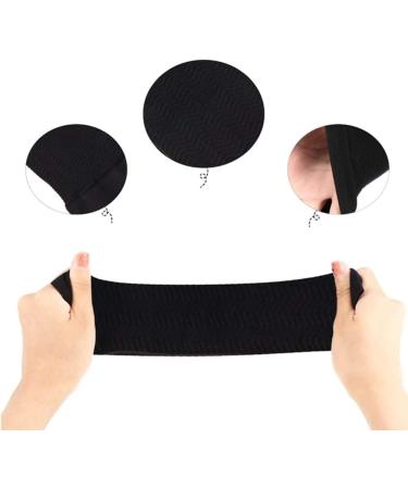 Buy Hotmnty Slimming Compression Arm Sleeves 2 Pair Black + Light Apricot | Effective Upper Arm Shaper & Massage Gear for Weight Loss - Buy Online on GoSupps.com