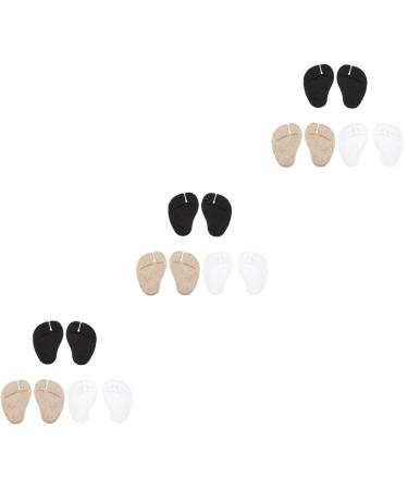 Mobestech 9 Pairs Forefoot Pad Pinch Stickers Flip- Flops Cushions Toe Pads Foot Spa Womens Sandal Bunion Relief Insoles for Women Girl Sandals Gel Foot Pad Grinding Feet Slippers