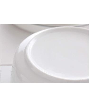 FURLOU Bowl Porcelain Bowls Salad Bowls Fine Plain White Bone China Kitchen Bowl Crockery Big Bowl Ceramic Dinnerware Bowls - Buy Online on GoSupps.com