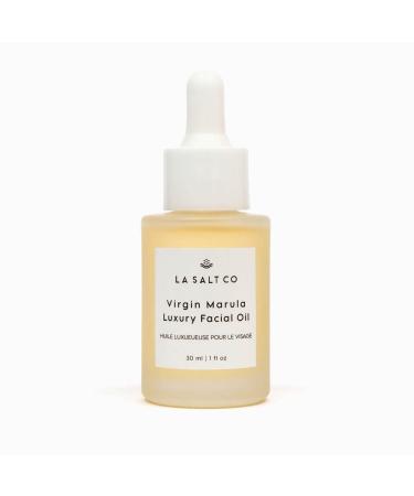 LA SALT CO Virgin Marula Face Oil Moisturizer Reduces Appearance of Fine Lines and Wrinkles Fast Absorbing Natural Cold Pressed Rich in Antioxidants and Omegas 6 and 9 1 Ounce
