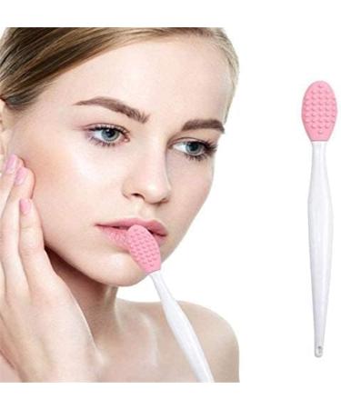Durable and Practical 5 Pcs Lip Scrub Brush Exfoliator Silicone Exfoliating Scrubber Tool Mini Set For Women (5 colors) as shown - Buy Online on GoSupps.com