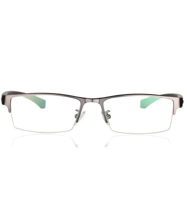 BAFAFA Reading glasses and sun reading glasses advanced distance and close glasses with double usage UV400 glare protection and overexertion glasses (color: gray size: +2.5) +2.5 Gray