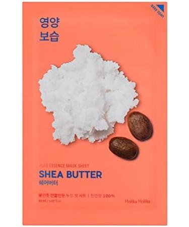 Holika Holika Pure Essence Mask Sheet Shea Butter Facial Mask Korean Cosmetics Set 4 pieces - Buy Online on GoSupps.com