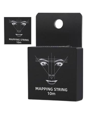 10M Black Pre-Inked Mapping String for Eyebrow Mapping | Permanent Makeup Beauty Essentials - Buy Online on GoSupps.com