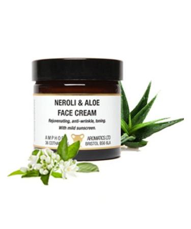 Amphora Aromatics Neroli & Aloe Face Cream 60mls - moisturising face cream with mild sunscreen