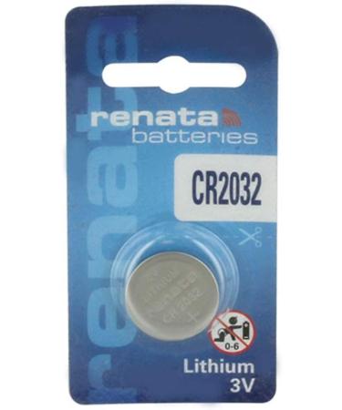 1 x Renata CR2032 AirTag Battery 3V Lithium CR 2032 Replacement for Apple AirTag Batteries
