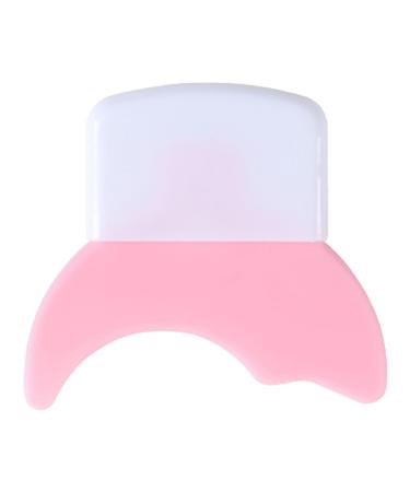 Bouclier Anti-Taches de Mascara Divers Angles Surfaces Lissantes D flecteur d'applicateur de Cils Emp che les Taches pour Toutes les Formes de Visage (Rose)