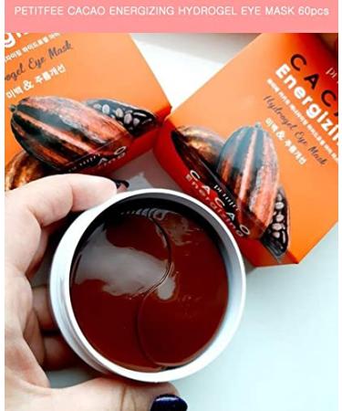 Petitfee Cacao Energizing Hydrogel Eye Mask - 60 Sheets (84g) - Buy Online on GoSupps.com