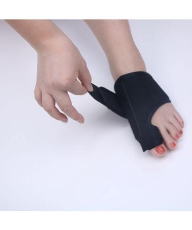 Orthopedic Toe Stretcher Bandages - 3 Pairs for Bunion Valgus Correction & Hallux Separator, Black Correctors for Men - Adult Fabrics - Buy Online on GoSupps.com