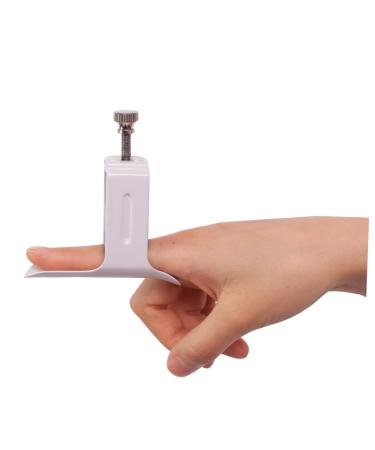 FOMIYES Finger Straightener Splint Brace - Premium Mallet & Fracture Stabilizer for Joint Support | 7x6cm White - Buy Online on GoSupps.com